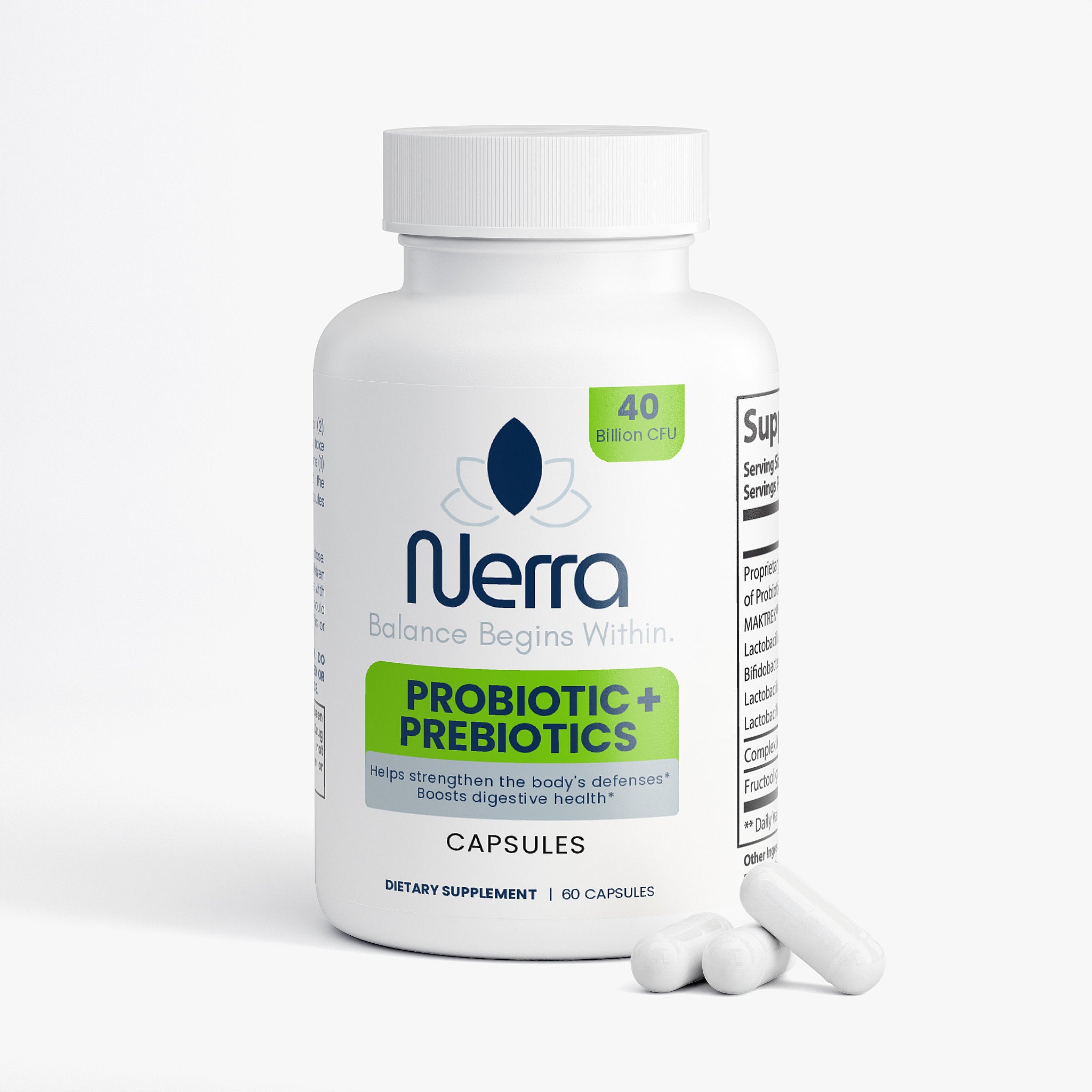Probiotic + Prebiotics